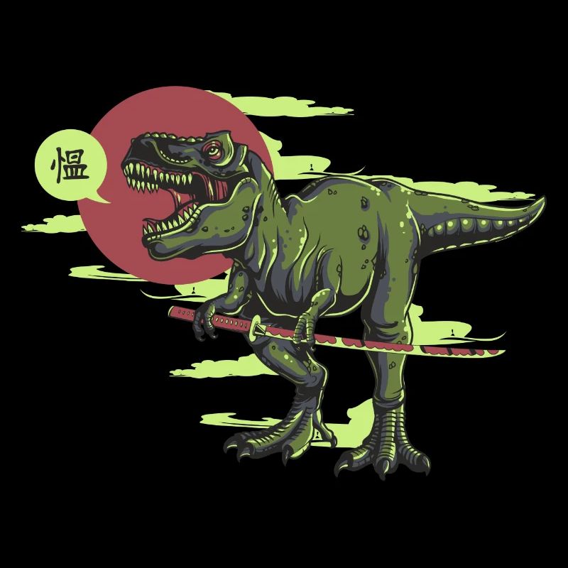 Samurai Rex Dinosaurier