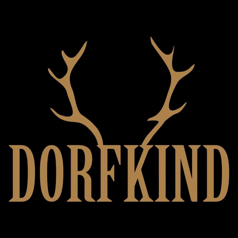 Dorfkind Reh Hirsch Geweih