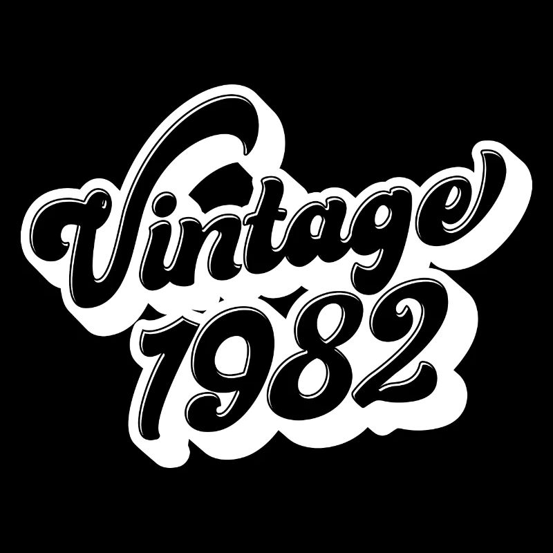 Millésime 1982, 40 ans, cadeau de 40e anniversaire