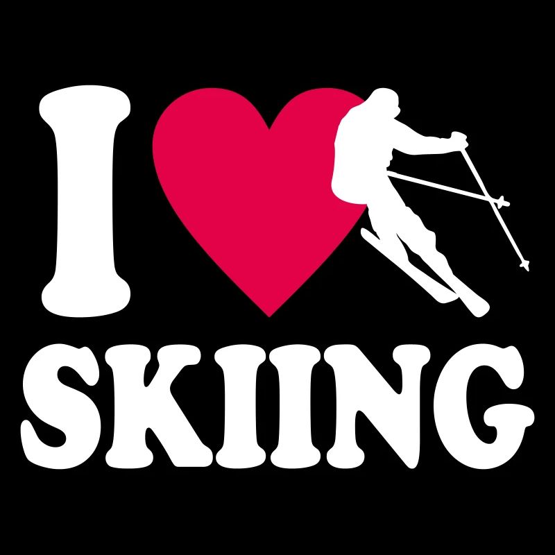 J’adore le ski