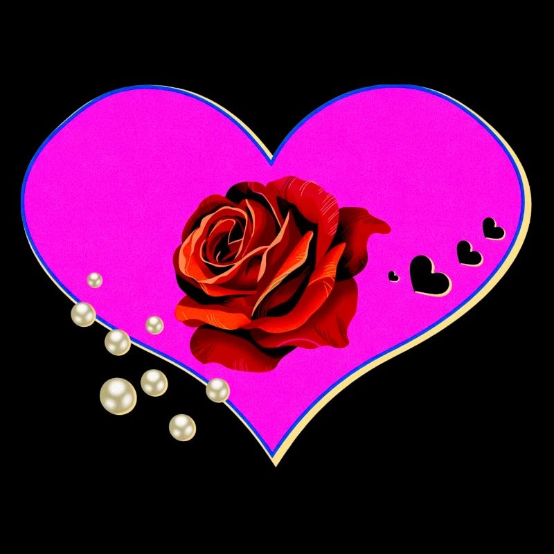 0Cœurs, Roses, Perles