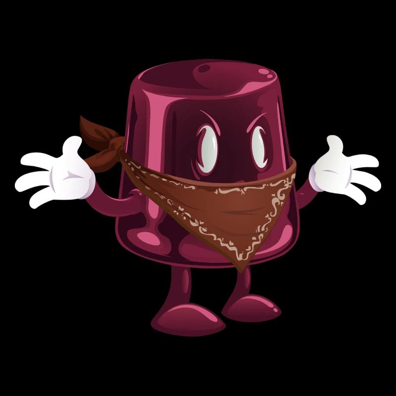 Ein Eimer mit Armen und Beinen