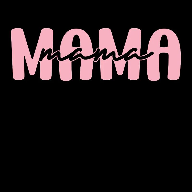 Mama Pink Lettering