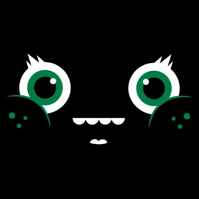 Funny & Cute Kawaii Comic Face / Smiley