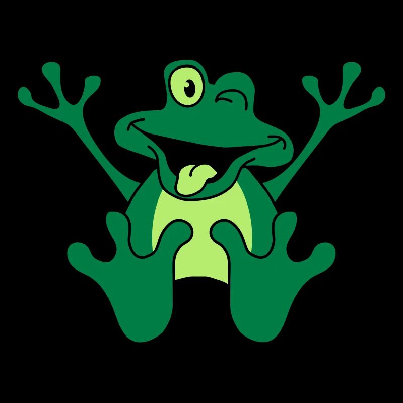 Séance drôle comique grenouille
