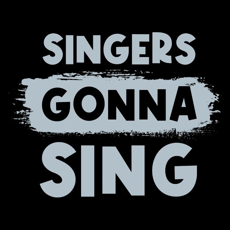 Singers going to sing