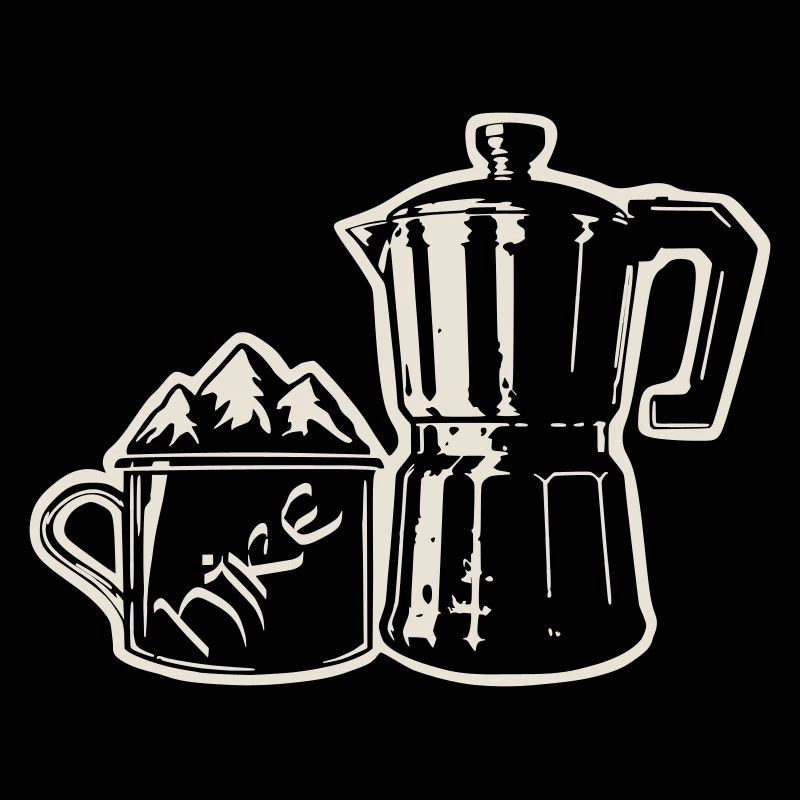 Coffee Hike - Mountain Espresso [White]
