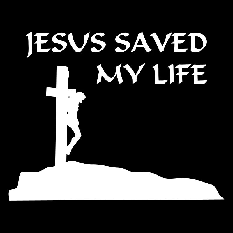 Jesus Saved My Life (Vector)
