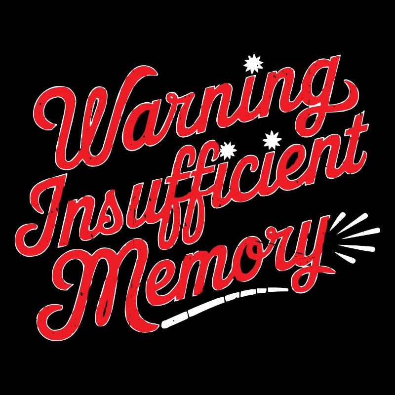 Warning Insufficient Memory 6