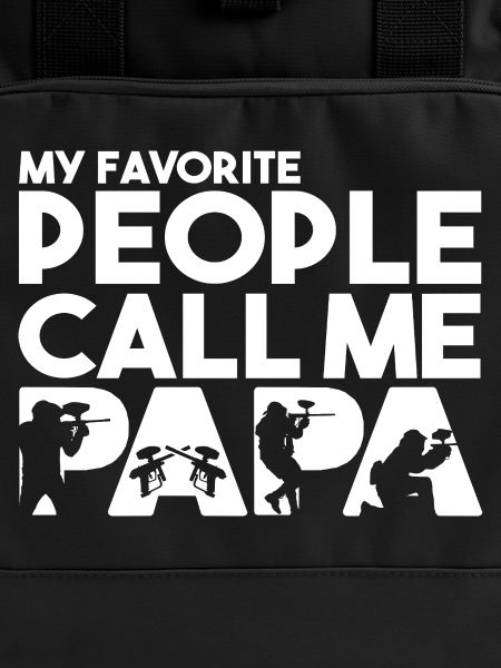 Favorite People Call Me Papa Paintball Dad