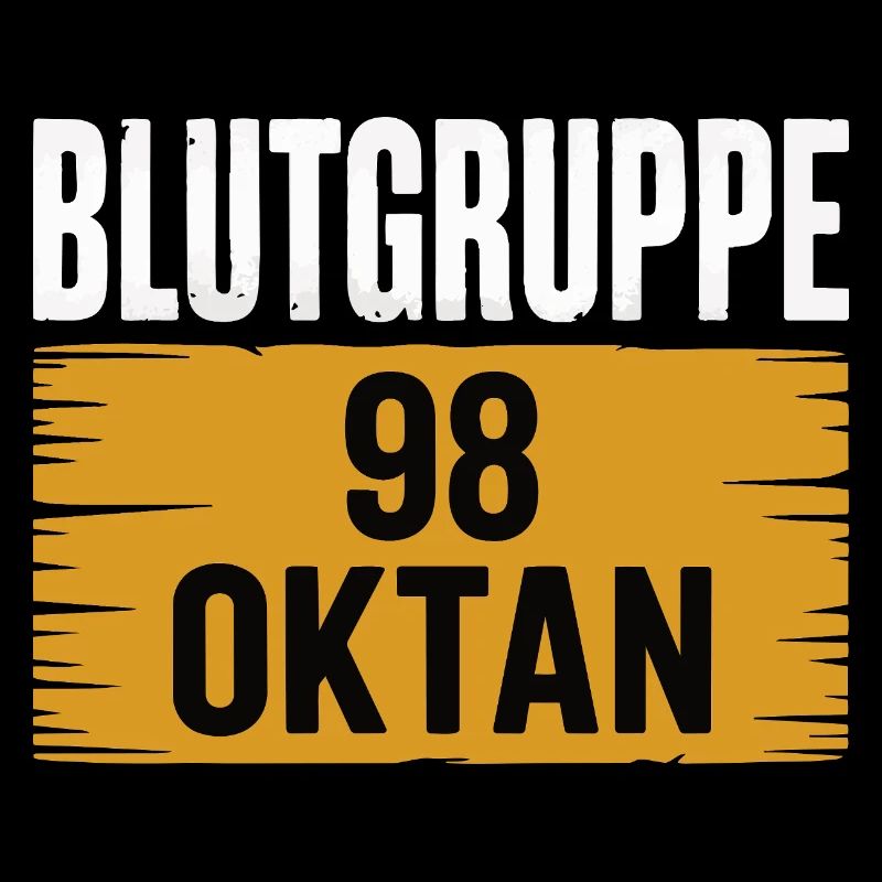 Blood Type 98 Octane - Gasoline Design
