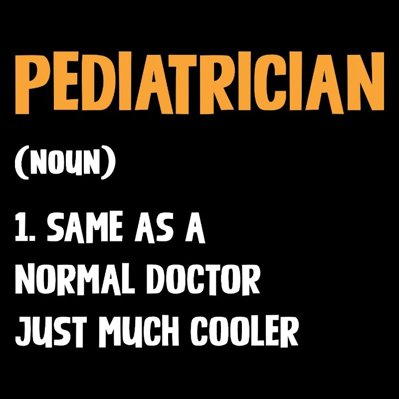 Pädiater mit Extra-Stil