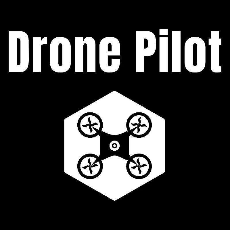 Drone Pilot Hex Tee