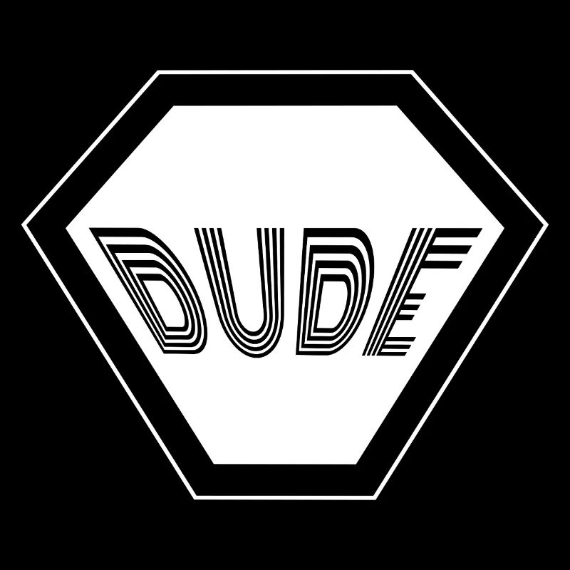 Dude Retro Mann Junggeselle Männer Typ Kerl