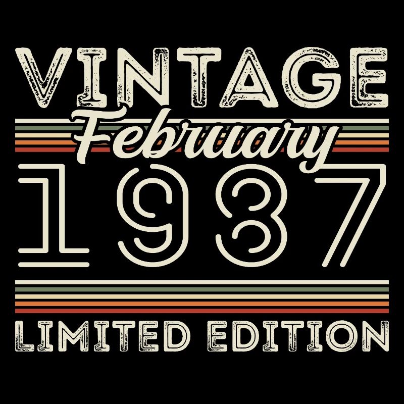 Février 1987 Cadeau d’anniversaire - Février 1987