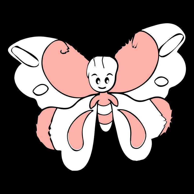 bunter Schmetterling > Vectorgraphic