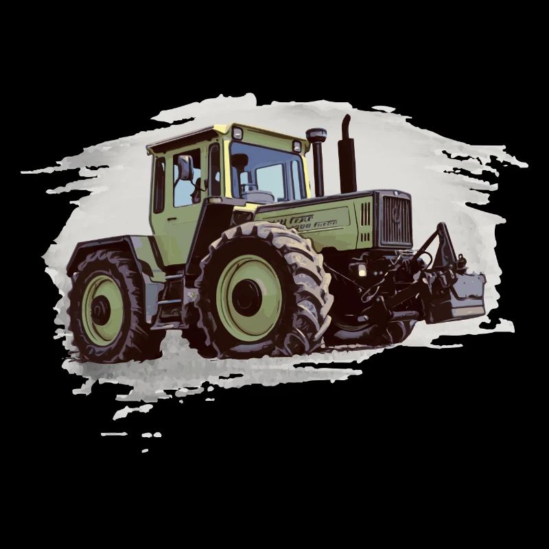 MB-trac 1300 with weights