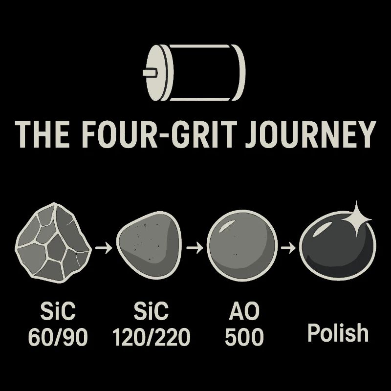 The four-step grinding process