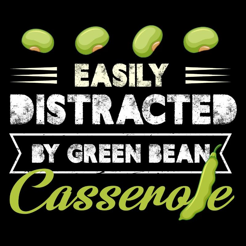 Facilement distrait par une casserole de haricots verts