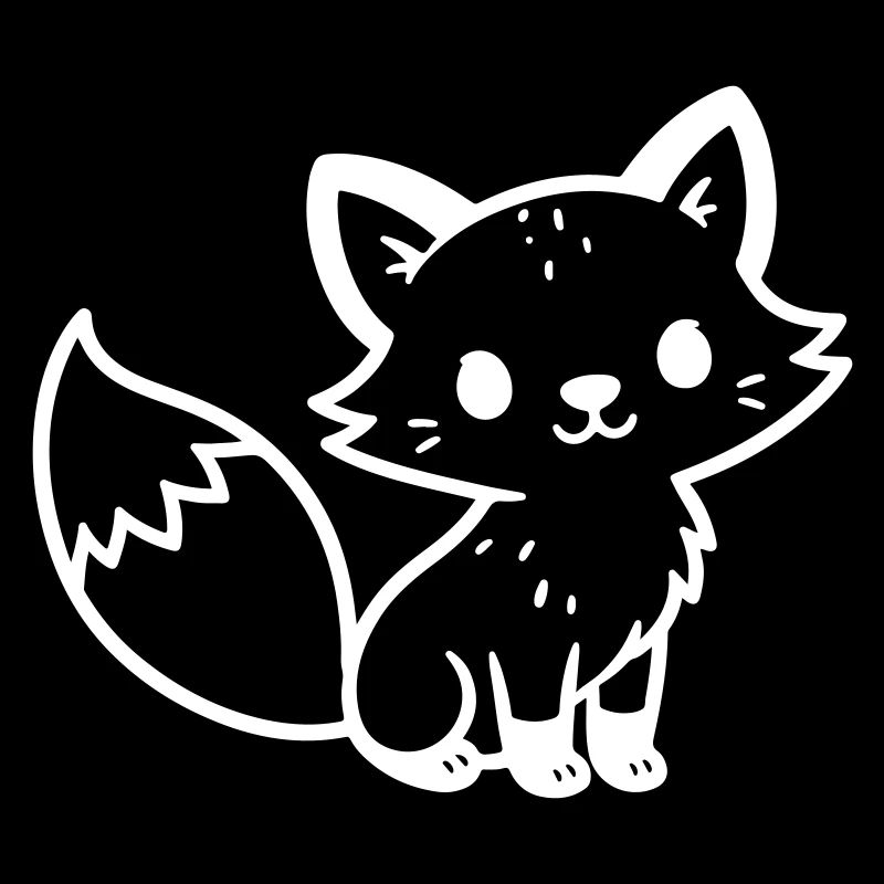 Fuchs Niedlich Comic