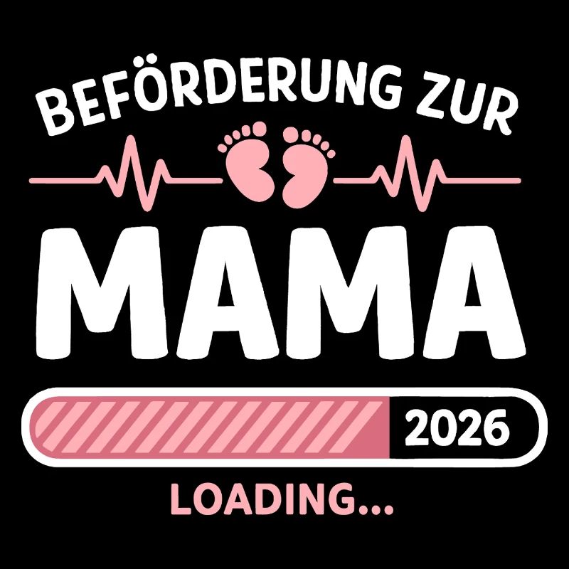 Mama 2026 Loading Beförderung Geschenk