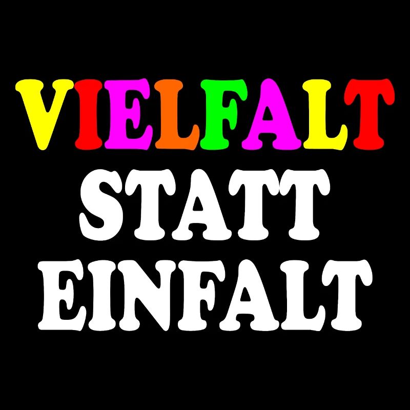 vielfalt statt einfalt