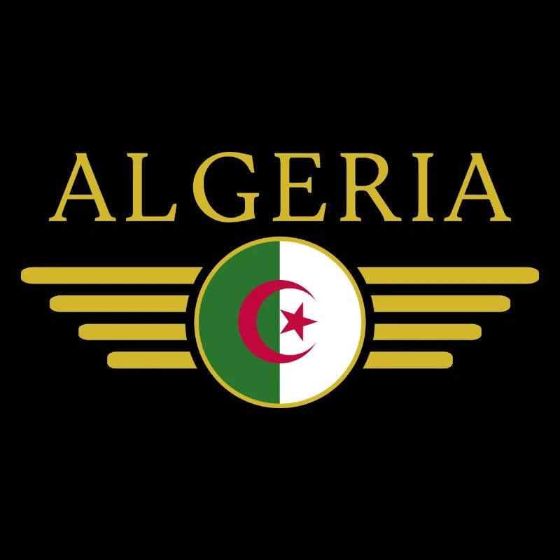 J’aime l’Algérie, T-Shirt Design Style Élégance