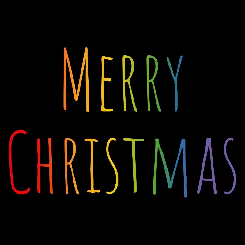 Merry Christmas regenbogen