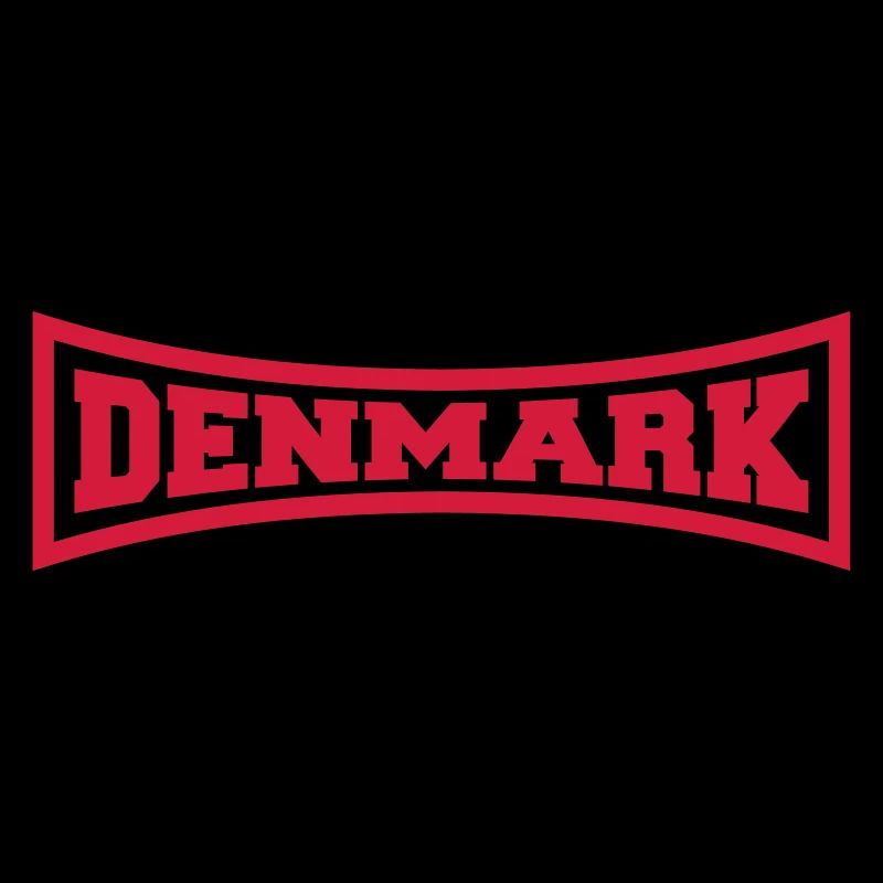 Denmark Danmark Logo