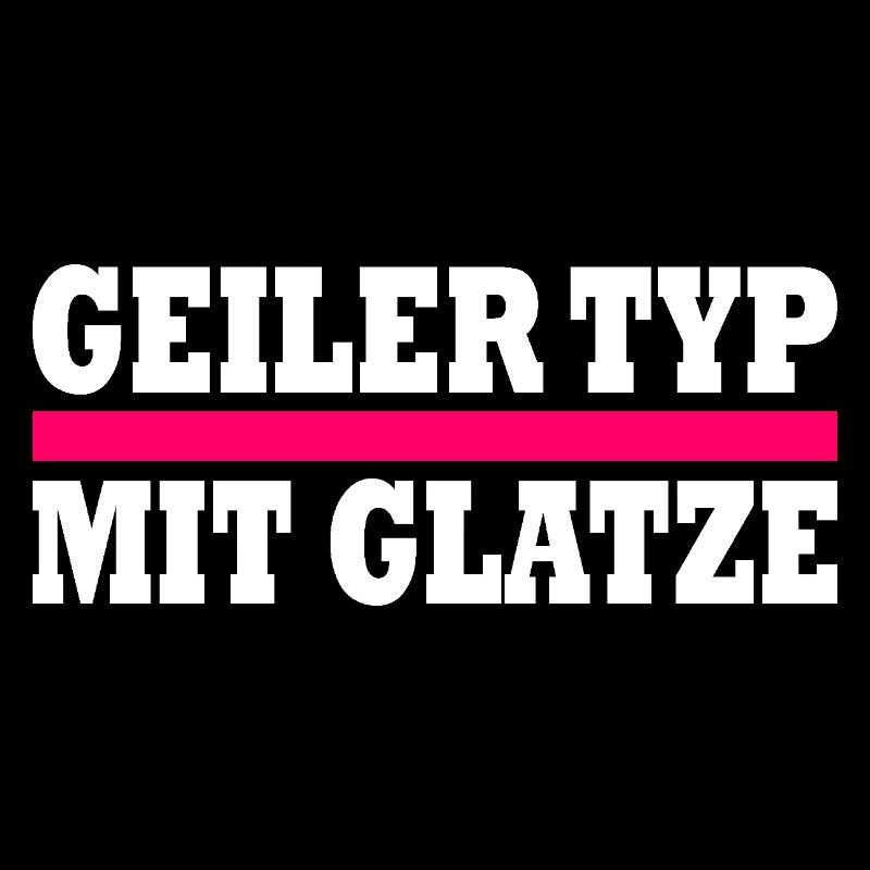 geiler typ mit glatze