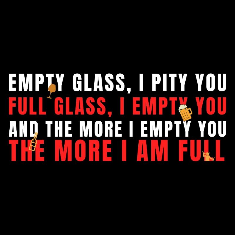 Empty glass