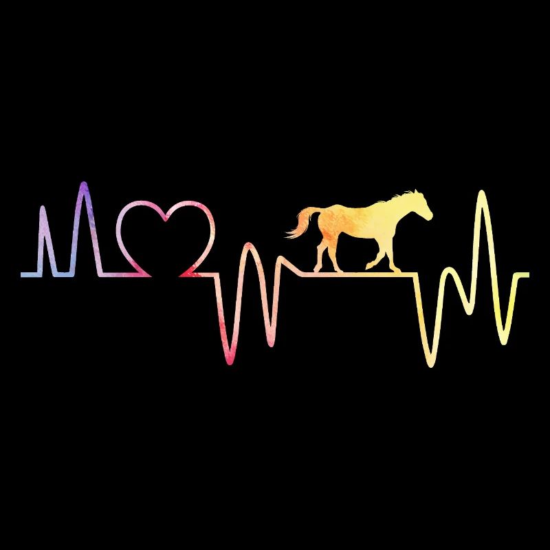 Équitation à cheval Heartbeat