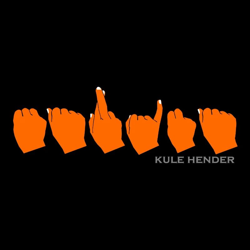 Marina (orange with white nails)