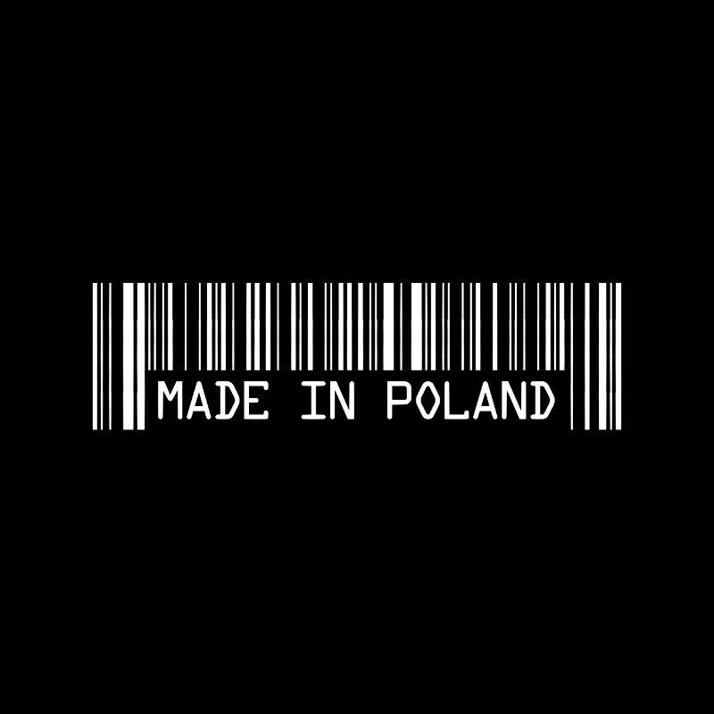 Made in Poland - Polska - Polen - Barcode - Strich