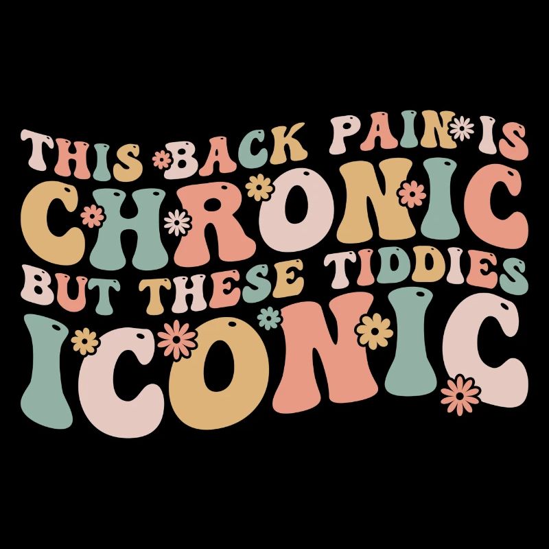 this back pain is chronic but these tiddies iconic