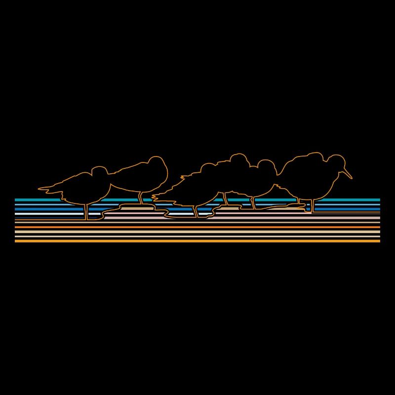 BEACHGOERS (Calidris alba)