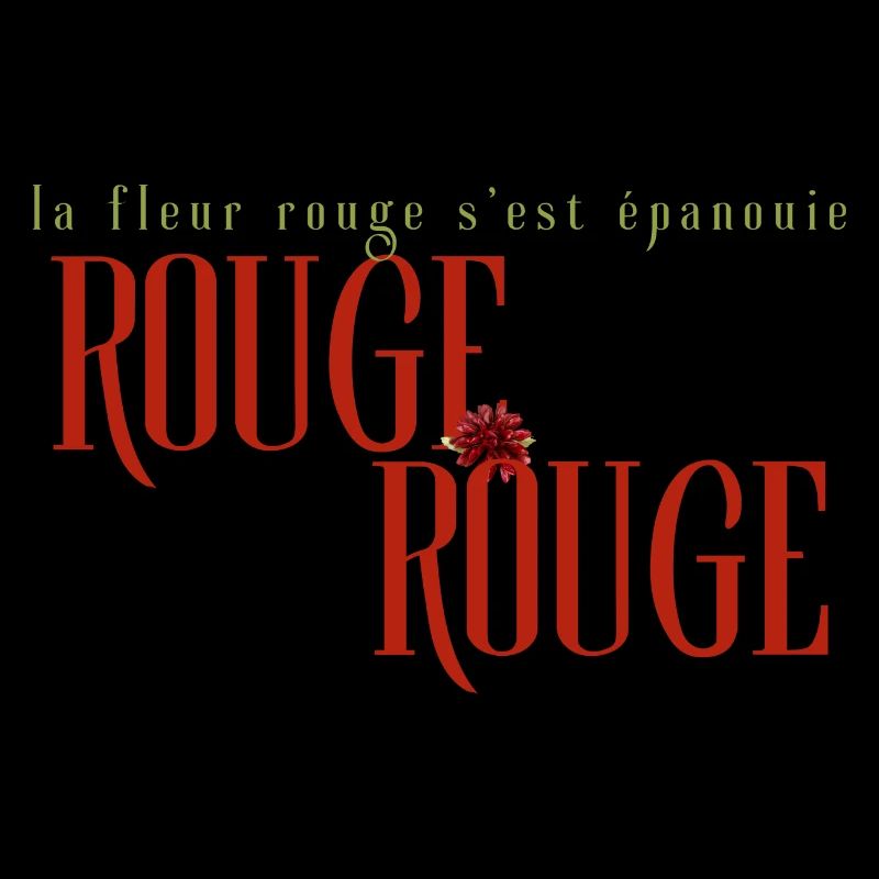 La fleur rouge