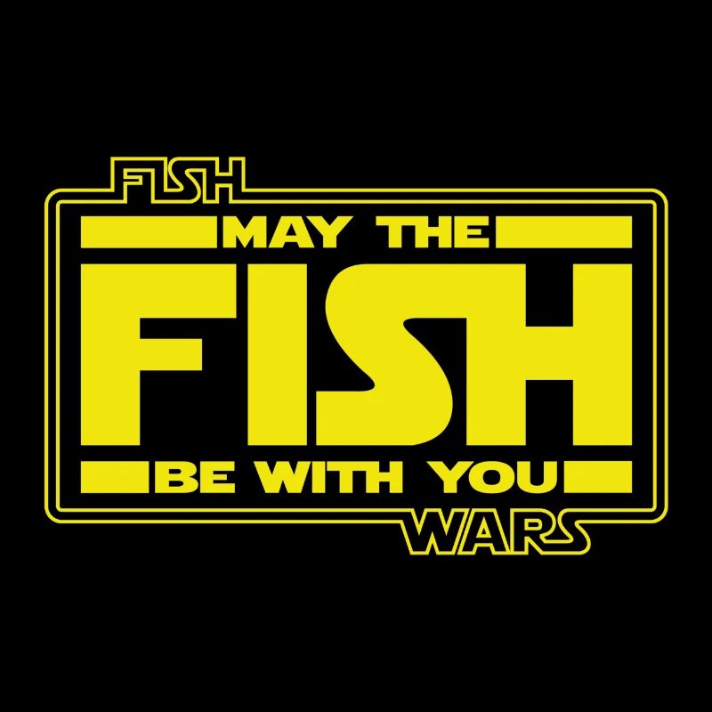 Que le poisson soit avec VOUS ! (jaune/jaune)