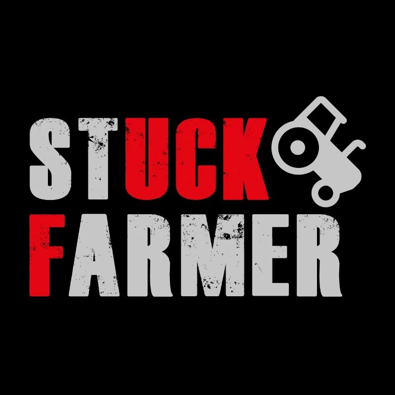 STUCK FARMER GREY RED