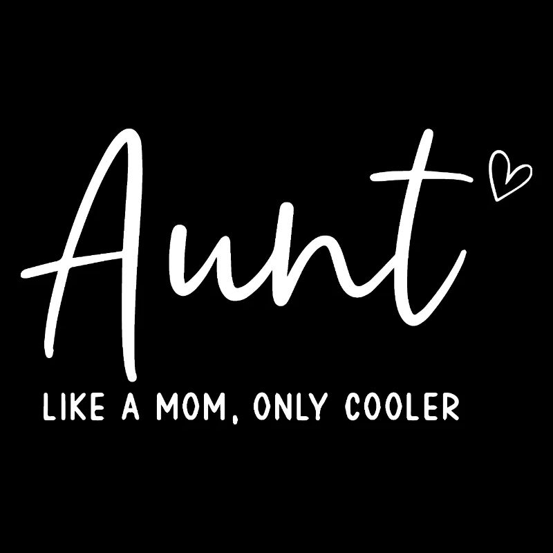 Tante wie eine Mutter nur cooleres Herz Design