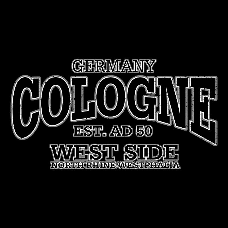 Köln Cologne (black oldstyle)