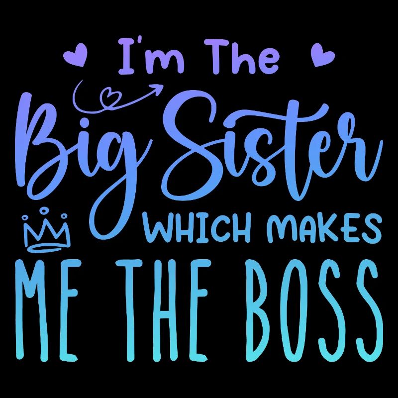 Ich bin die große Schwester