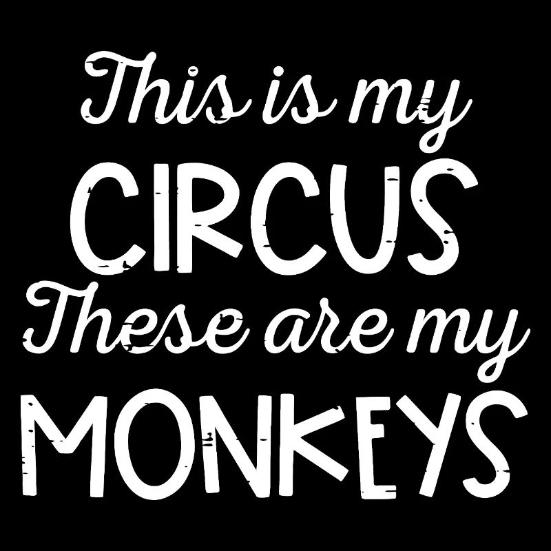 Circus Monkeys Typography