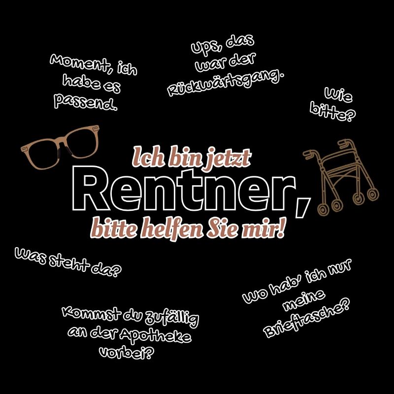 Ich bin jetzt Rentner bitte helfen Sie mir Senior
