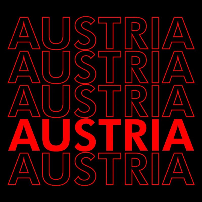 Austria Neon Overprint Pattern