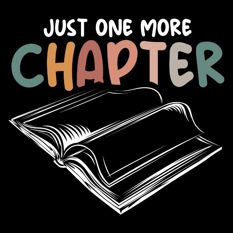 Buch Kapitel Spruch Buchliebe retro vintage icon