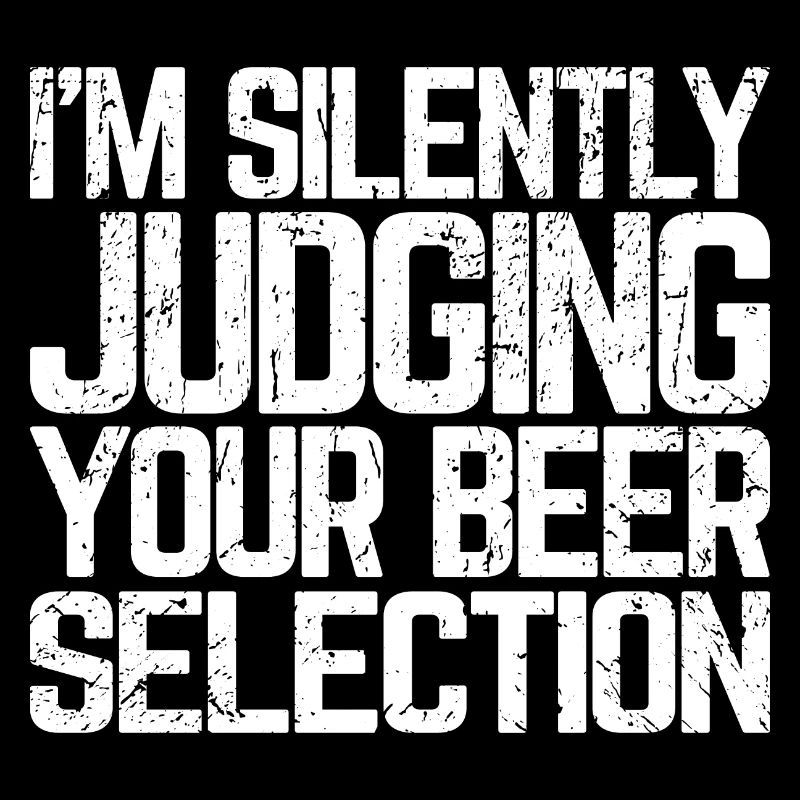 Silently Judging Beer Selection St. Patrick's Day