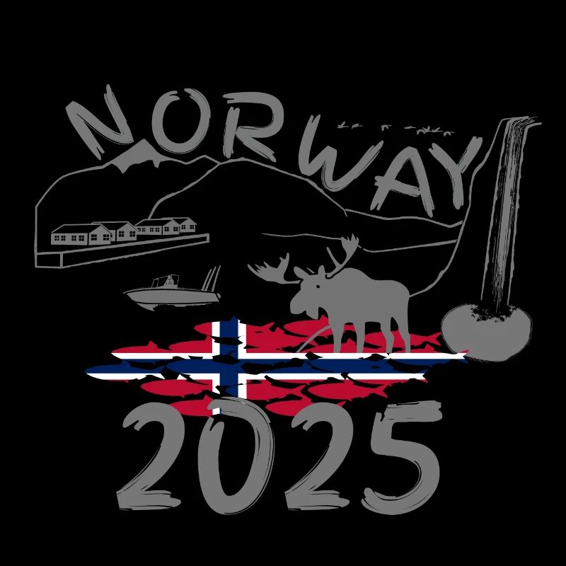 Norvège 2025 Hareng avec montagnes et pêche à l’orignal