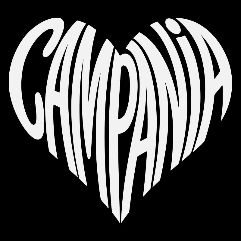 Typographie du cœur de Campanie