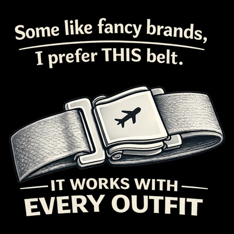 THIS Belt Spruch: Sitzgurt Flugzeug